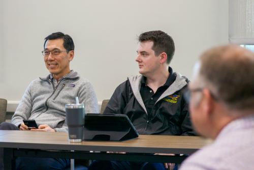 People in a conference room